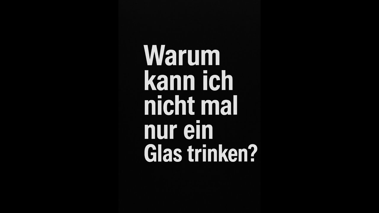 Warum kann ich nicht nur ein einzelnes Glas ohne Gefahr trinken – die anderen aber ohne Probleme?