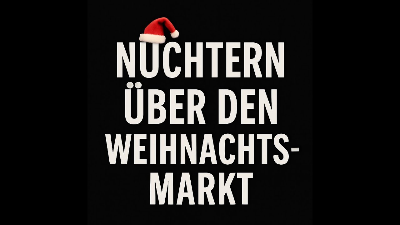 Nüchtern über den Weihnachtsmarkt – geht das überhaupt?