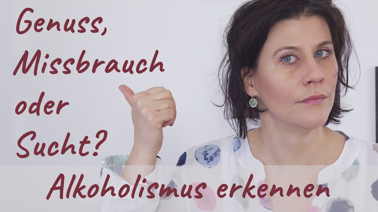 Genuss, Missbrauch oder Abhängigkeit? Alkoholismus erkennen