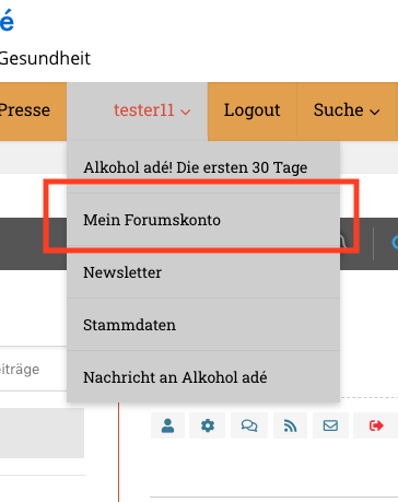 Avatarbild einstellen - das Bild in Ihrem Forumsprofil