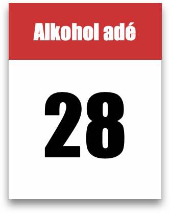 28 Tage. Insgesamt fällt mir das nüchtern sein nicht schwer 28 Tage. Insgesamt fällt mir das nüchtern sein nicht schwer