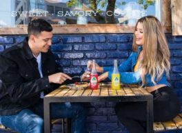 Paar-in-Bar-ohne-ALkohol