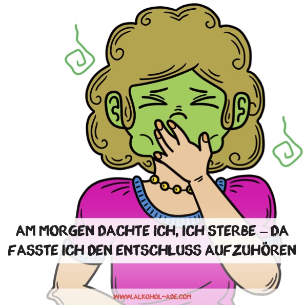Am Morgen dachte ich, ich sterbe – da fasste ich den Entschluss aufzuhören Am Morgen dachte ich, ich sterbe – da fasste ich den Entschluss aufzuhören