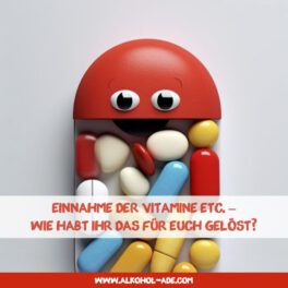 Vitamin-Einnahme