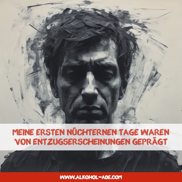 Meine ersten nüchternen Tage waren von Entzugserscheinungen geprägt
