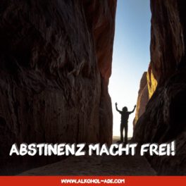 Abstinenz macht frei