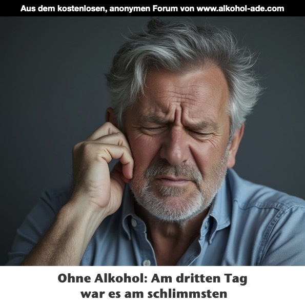 Am dritten Tag war es am schlimmsten