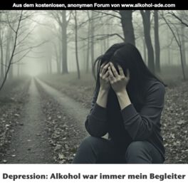Depression- Alkohol war immer mein Begleiter