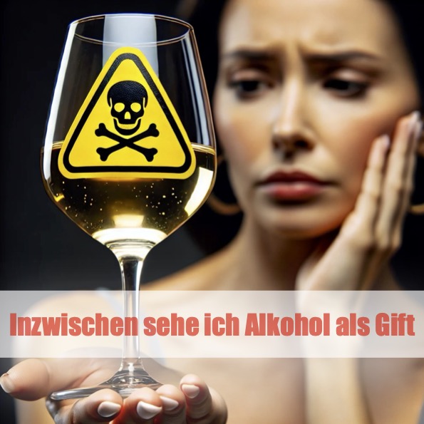 Inzwischen sehe ich Alkohol als Gift Inzwischen sehe ich Alkohol als Gift