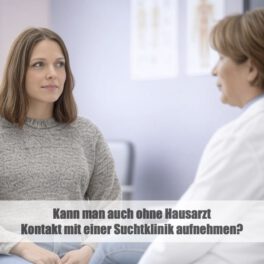 Kann man auch ohne Hausarzt Kontakt mit einer Suchtklinik aufnehmen?