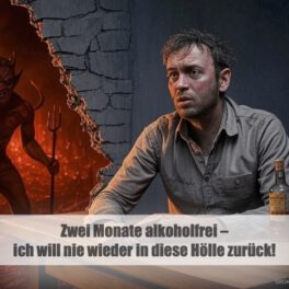 Zwei Monate alkoholfrei – ich will nie wieder in diese Hölle zurück