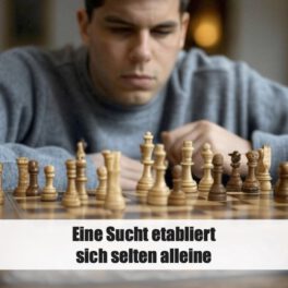 Eine Sucht etabliert sich selten alleine