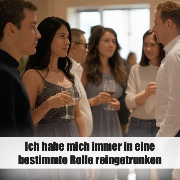 Ich habe mich immer in eine bestimmte Rolle reingetrunken