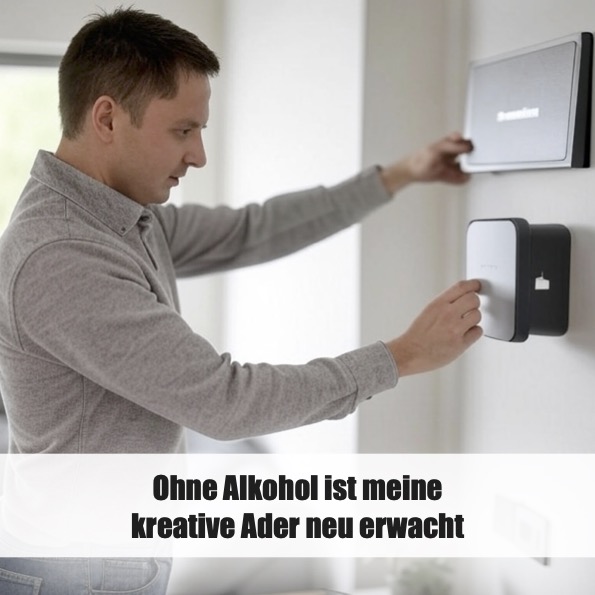 Ohne Alkohol ist meine kreative Ader neu erwacht