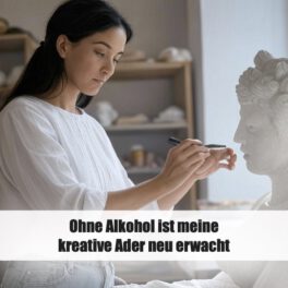Ohne Alkohol ist meine kreative Ader neu erwacht