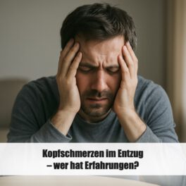 Kopfschmerzen im Entzug – wer hat Erfahrungen?