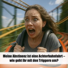 Meine Abstinenz ist eine Achterbahnfahrt – wie geht ihr mit den Triggern um?