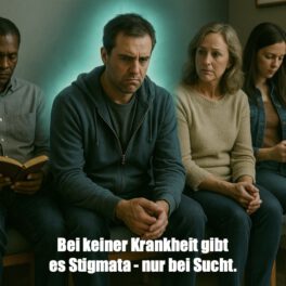 Bei keiner Krankheit gibt es Stigmata - nur bei Sucht