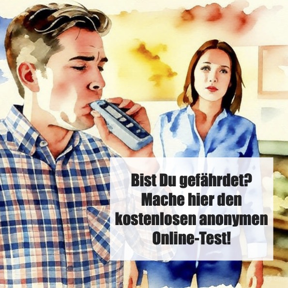 Zu viel Alkohol? Mache hier den kostenlosen anonymen
Online-Test!