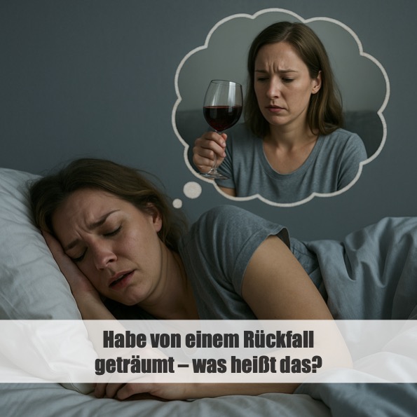 Hatte letzte Nacht von einem Rückfall geträumt, das hat mir bisschen Angst ausgelöst. Was hat dies zu bedeuten?