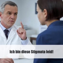 Ich bin diese Stigmata leid