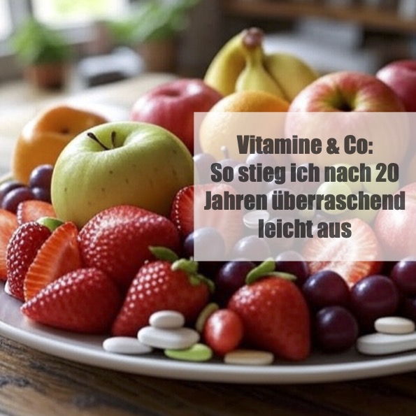 Hilfe beim Entzug: Vitamine und Mineralstoffe