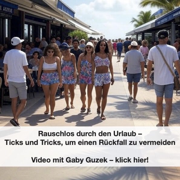 Rauschlos durch den Urlaub – Ticks und Tricks, um einen Rückfall zu vermeiden