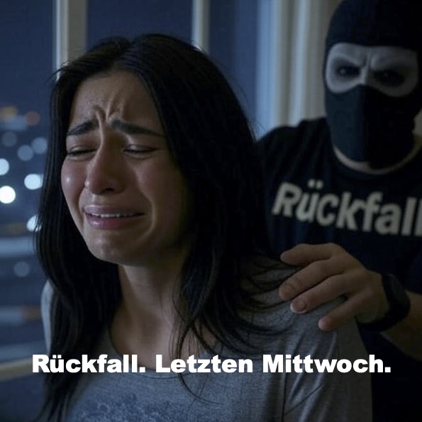 Ich bin früh Abends ins Bett. Innerlich völlig fertig und betrunken. So lange hat der Alkohol keine Rolle gespielt und zack, wie aus dem Nichts, war er da.