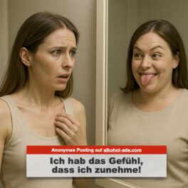 Das Gefühl, zuzunehmen
