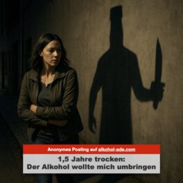 1,5 Jahre trocken- Der Alkohol wollte mich umbringen
