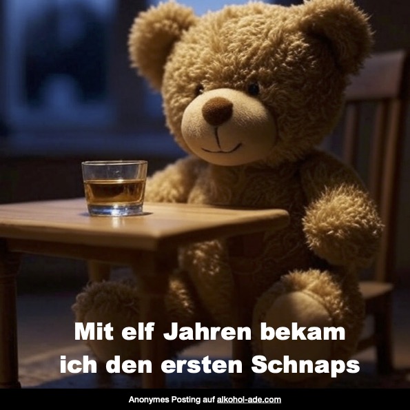 An feierlichen Tagen, wie grossen Familienfesten gehörte ein Glas Wein für die Kinder zum Essen mit dazu.