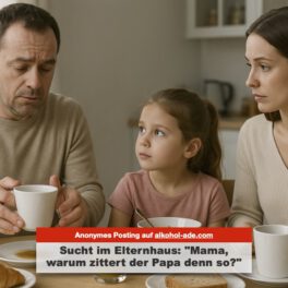 Sucht im Elternhaus- Mama, warum zittert der Papa denn so?