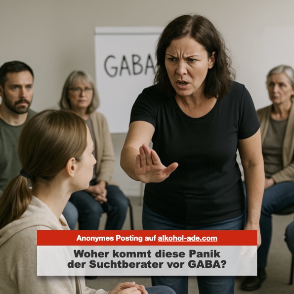 Ich hatte ja schon mal erwähnt, dass der eine Berater mir heftig von GABA abgeraten hat, weil das Gehirn sonst verlernen würde, ohne die Zufuhr davon klar zu kommen. Ich habe aber sehr gute Erfahrungen damit gemacht und das gestern in der Gruppe kundgetan.
