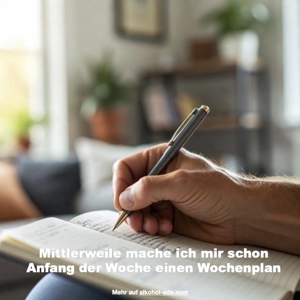 Hand schreibt in Buch