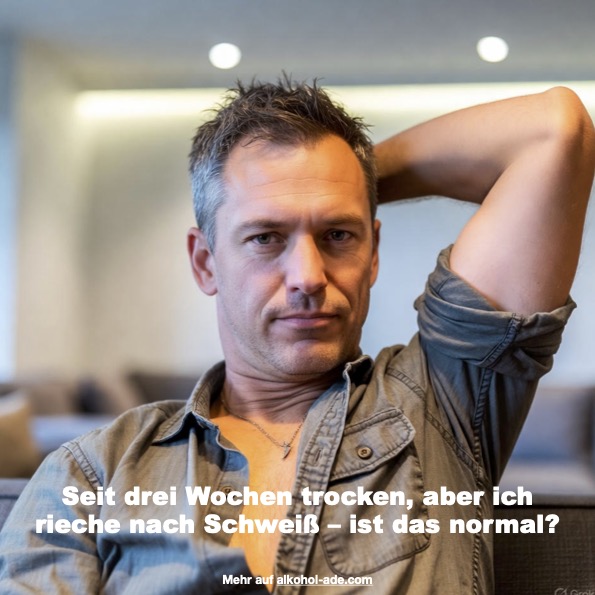 Mann hält einen Arm hoch