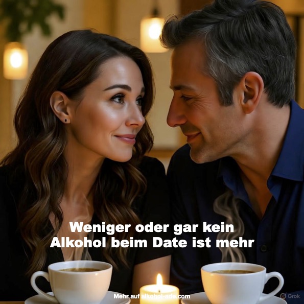 Ein Paar in romantischer Atmosphäre in einem Restaurant. Sie schauen sich tief in die Augen. Auf dem Tisch zwischen Ihnen stehen zwei Tassen Tee