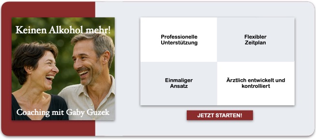 Anzeige für Coachingprogramm mit Gaby Guzek