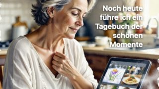Noch heute führe ich ein Tagebuch der schönen Momente
