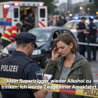 Mein Supertrigger, wieder Alkohol zu trinken- Ich wurde Zeuge einer Amokfahrt