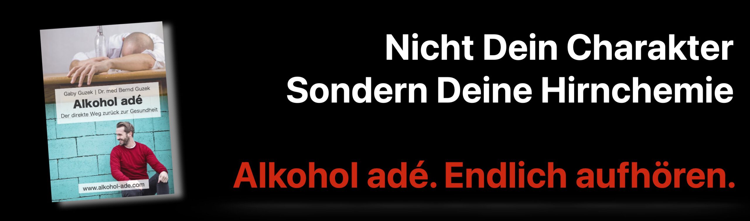 Anzeige für Buch Alkohol adé