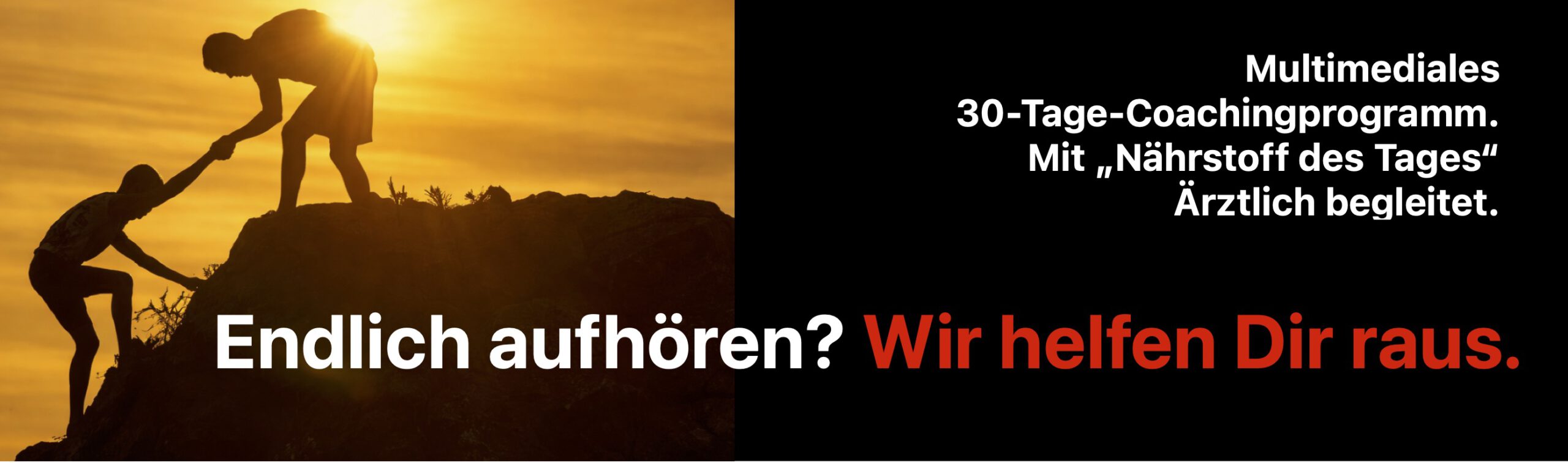 Die Coachingprogramme von Alkohol adé