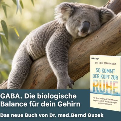 Ad für das Buch GABA. So kommt der Kopf zur Ruhe