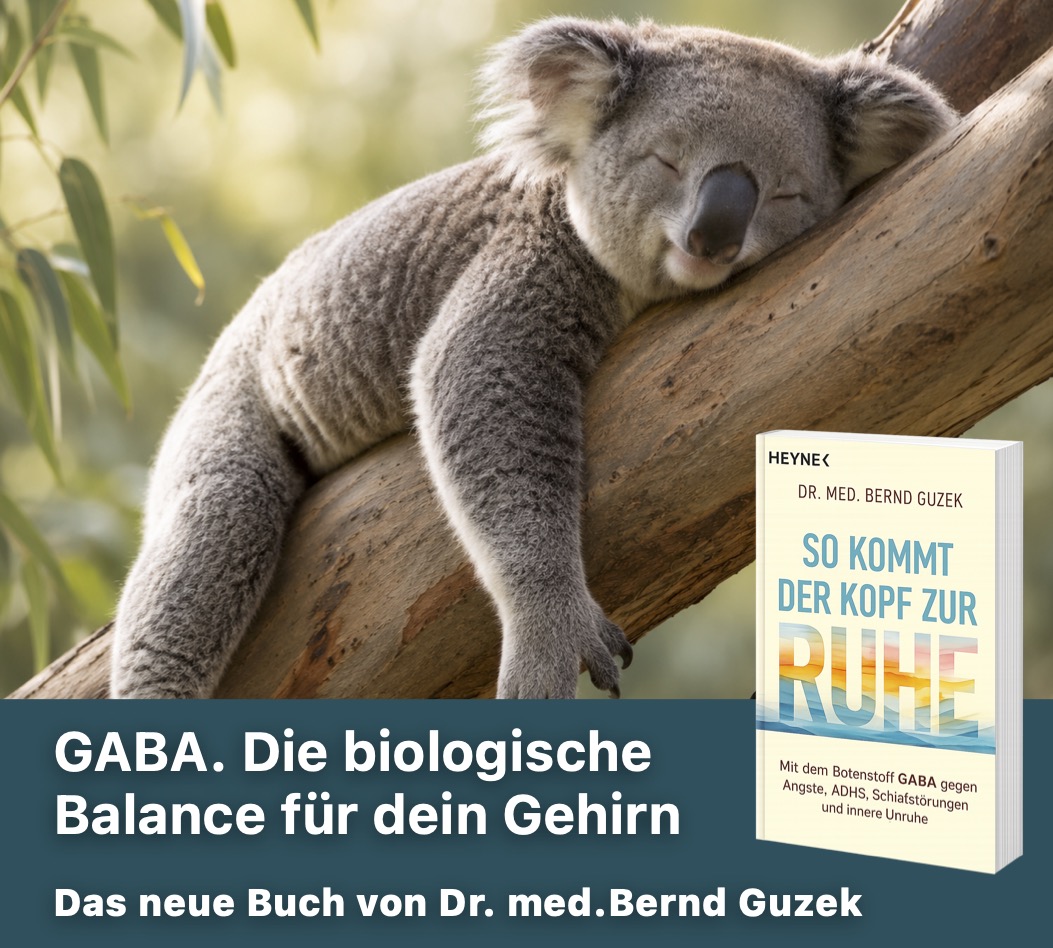 Ad für das Buch GABA. So kommt der Kopf zur Ruhe