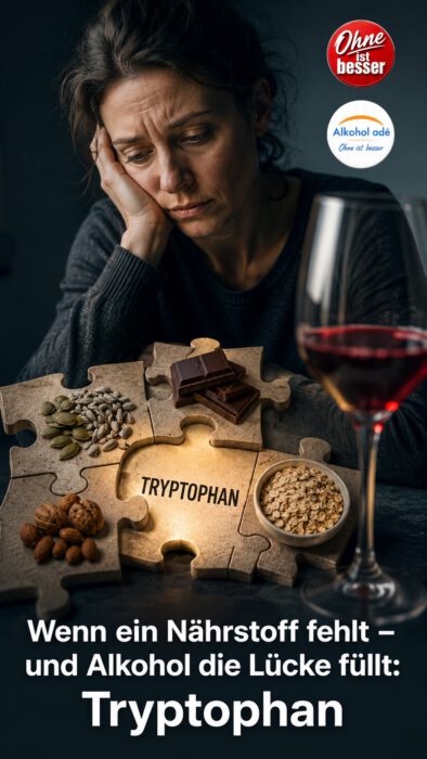 Wenn ein Nährstoff fehlt – und Alkohol die Lücke füllt: Tryptophan